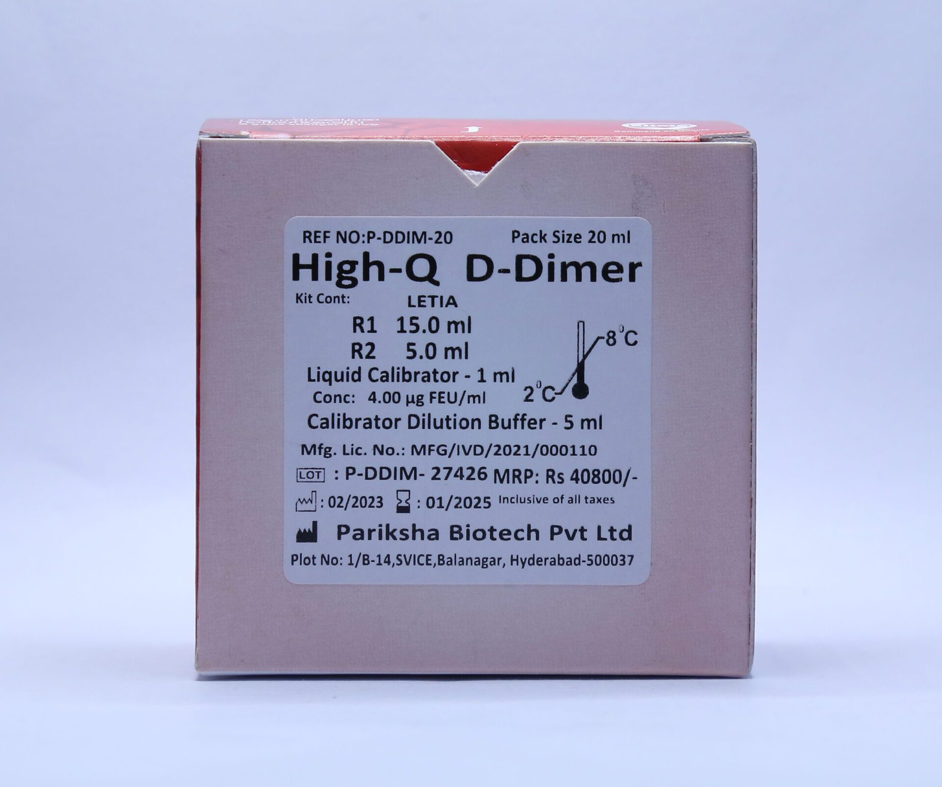 D-Dimer 20 ml - 2