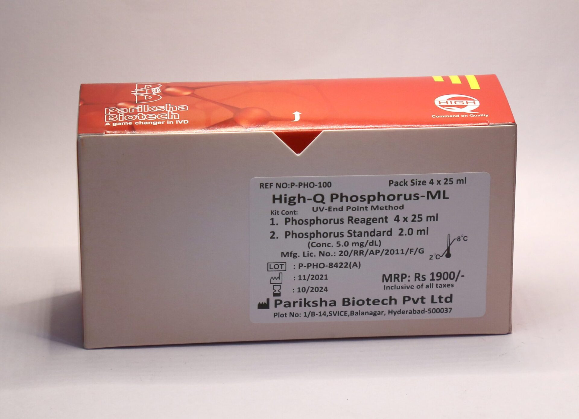Phosphorus 4 x 25 ml -2