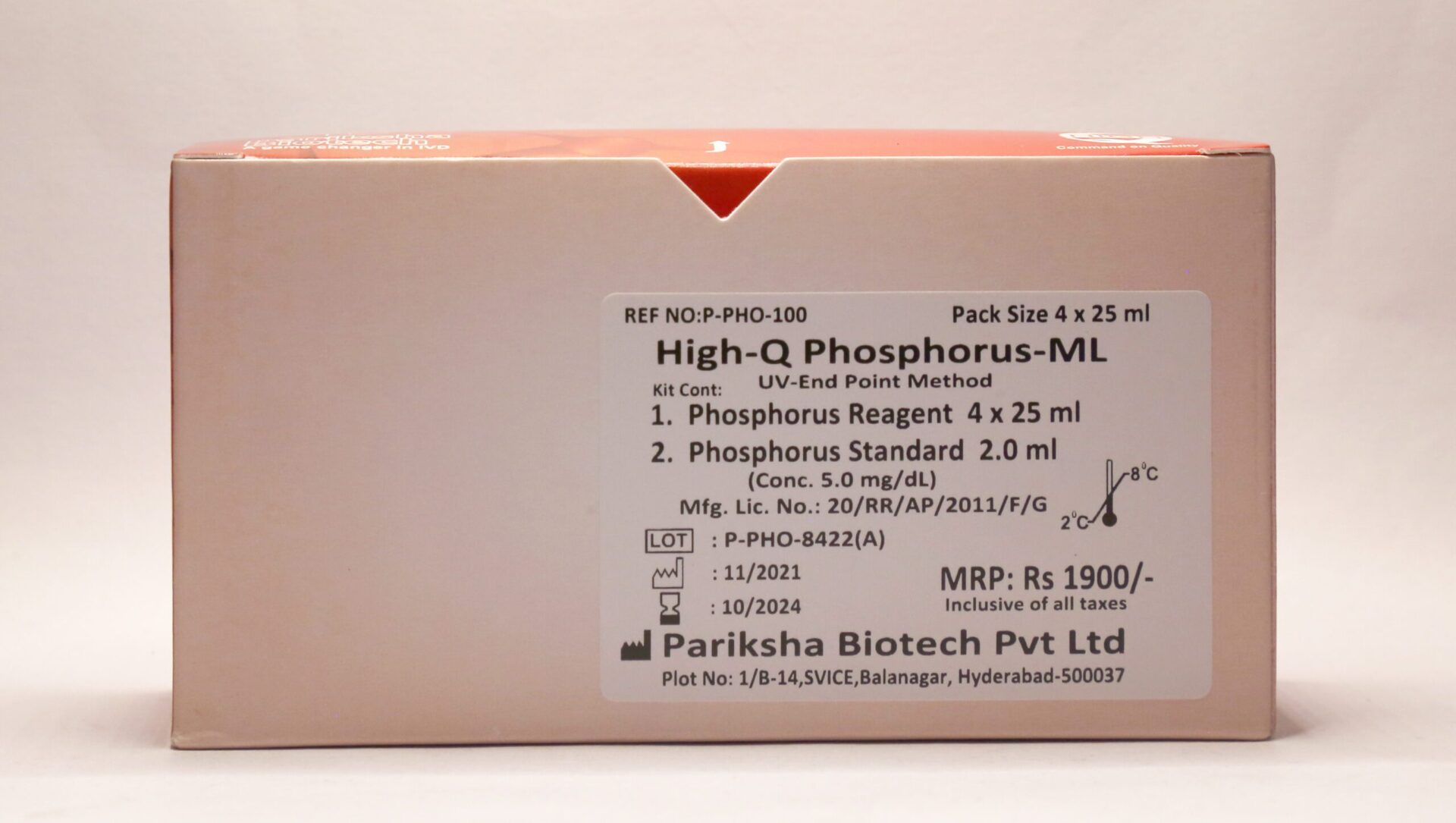 Phosphorus 4 x 25 ml - 5
